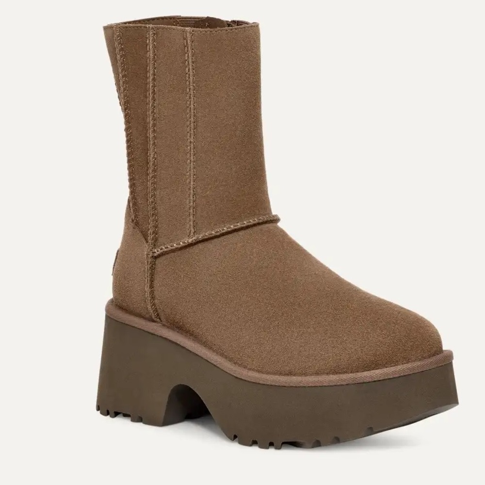 UGG Twin Seam New Heights Boots in Hickory Color